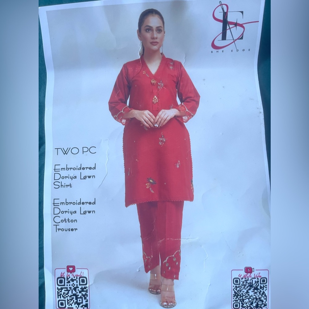 2 Pieces Pakistani Shalwar Kameez - image 1